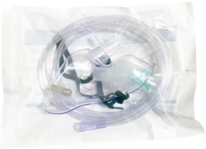 Aeroneb 네블라이저 키트 마스크형 성인용 비가열식흡입기, 1개