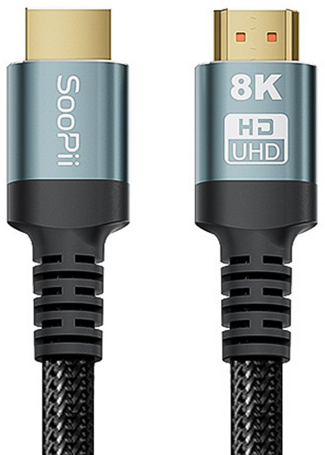 Soopii ULTRA HIGH SPEED HDMI 2.1 인증 케이블 HH80, 3m, 1개