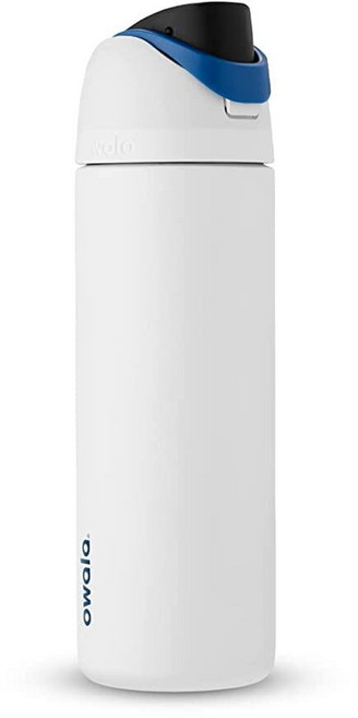 Owala 해리 포터 FreeSip 단열 스테인리스 스틸 물병 빨대 포함 BPA 프리 스포츠 여행에 적합 709.8ml(24온스) 후플푸프143926, Star Wars, Storm Trooper