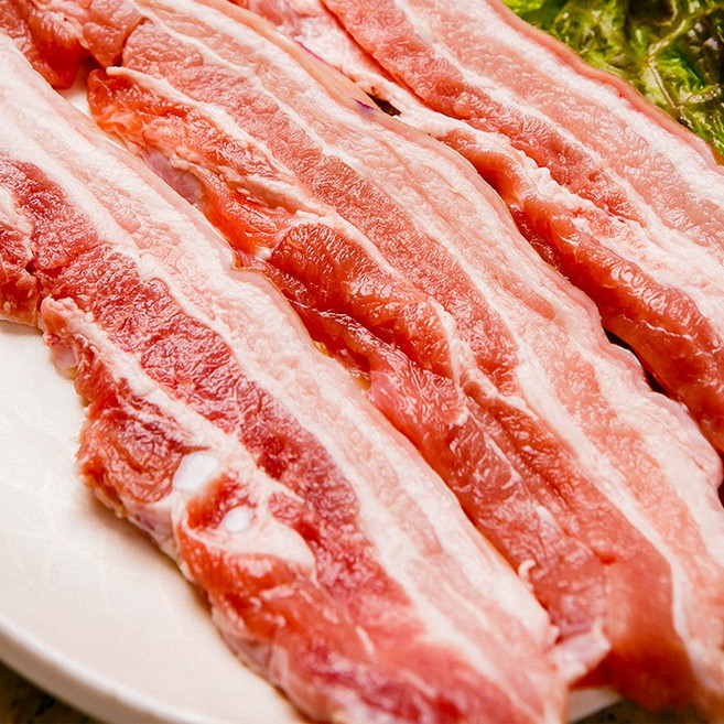 [서귀포시축협] 제주 한돈 흑돼지 오겹살 삼겹살 구이용 수육용 500g, 흑돼지 오겹살 구이용 500g, 1개