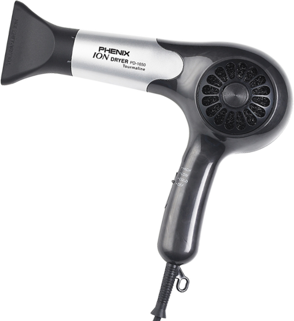 PHENIX 아이온 헤어드라이어 1350W, PD-1650, 혼합색상