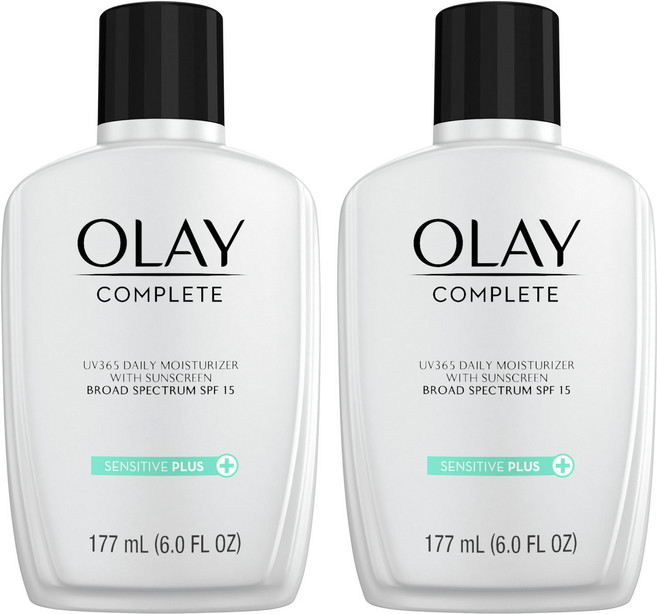 올레이 컴플리트 올데이 모이스처 크림 (민감성 스킨 ), 177ml, 2개