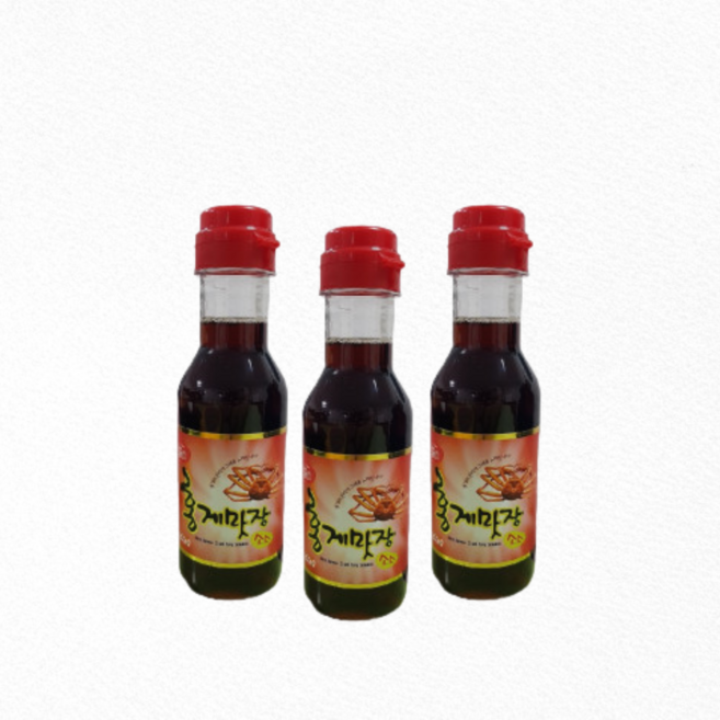 라미란 홍게 간장 200ML 홍게맛장소스 미니간장 만능간장 W.A.T.B, 9개