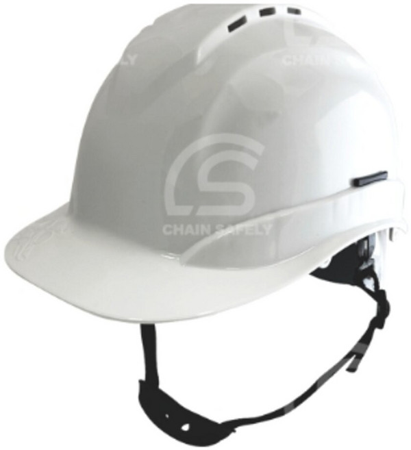 歐堡牌 SN-800 美式透氣工程帽 旋鈕式工地安全帽, 白, 1個