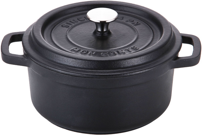 PN풍년 브리에 몽꽁떼캐서롤 18cm(매트블랙), 18cm, 옵션선택, 1개