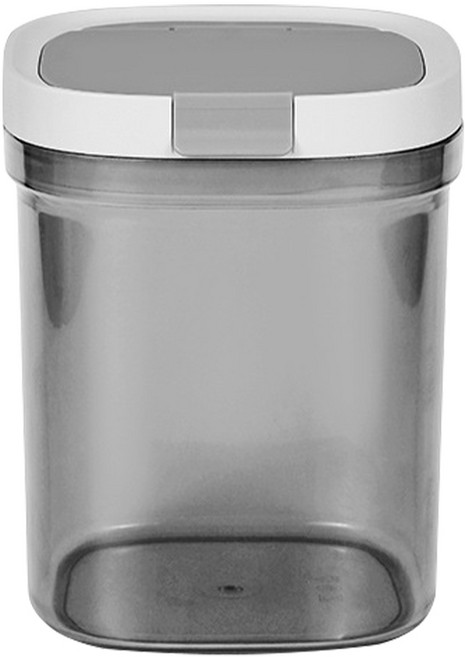 磁吸勺密封罐 廚房收納好幫手 防潮保鮮 透明可視 輕鬆取用, 1300ml, 1個