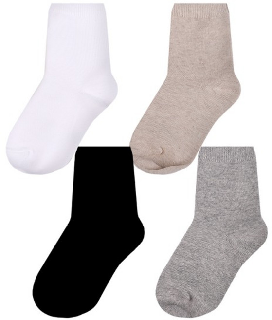 코지24 아동 베이직 무지 중목양말 5족