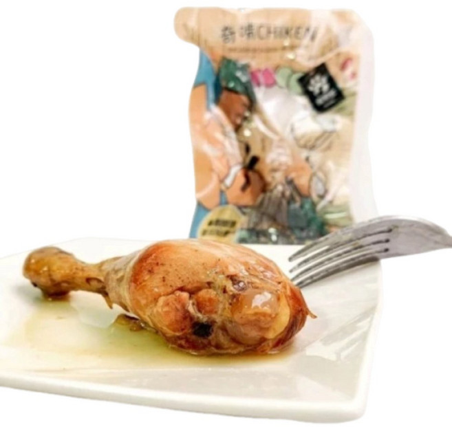 奇啃CHIKEN 法式鮮嫩雞腿 寵物零食 貓狗零食 離胺酸 關節保健, 70g, 1個, 原味