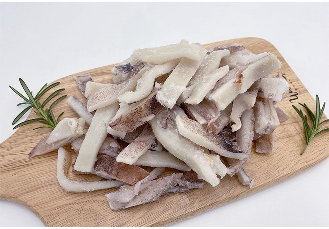 프롬바다 국내산 냉동오징어 오징어채 튀김용오징어 몸통채 오징어 입 다지기 파전용 볶음용 반찬용 1kg, 국내산 냉동 오징어채, 1개