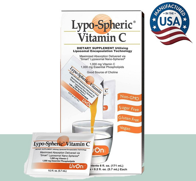 리브온 리포좀 비타민C 리포조말 1000mg 30포 4주분, 1개