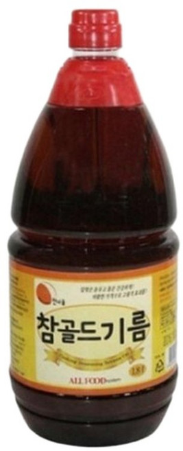 8개 1박스 이지식품 찬여울 참골드기름 1.8리터, 1.8L