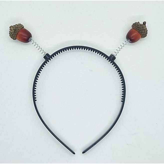 과일 채소 머리띠, 1개, 도토리머리띠