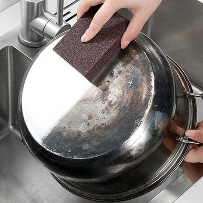 다라온 찌든때 제거 만능 매직 녹제거 스펀지 탄냄지 수세미, 1개입, 10개