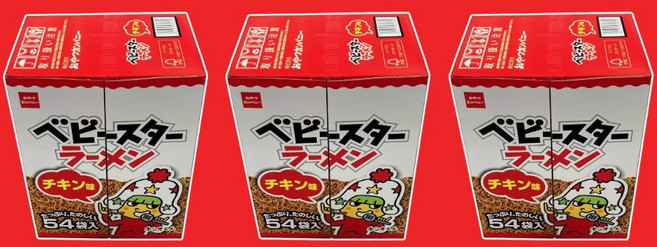 베이비스타 라멘 치킨맛, 1.134kg, 3박스