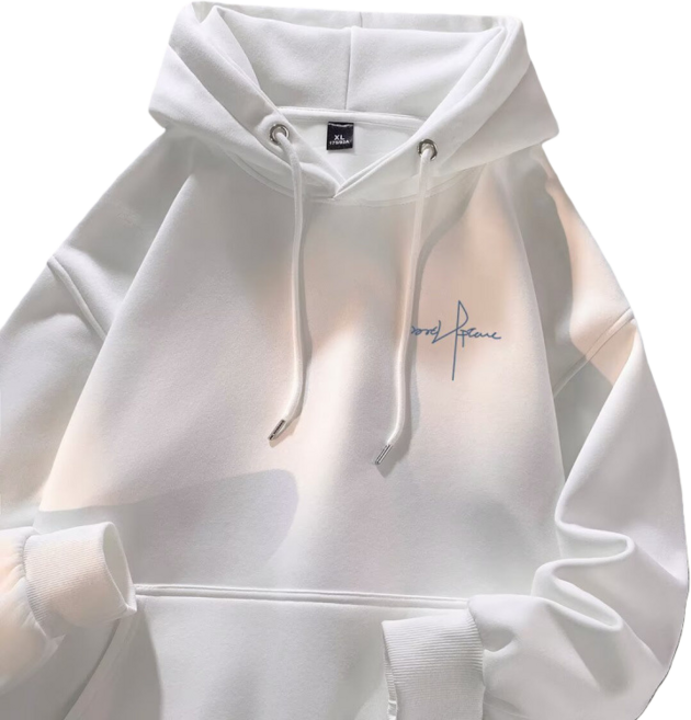 Makone 남성 면 커플용 티셔츠 후드 맨투맨