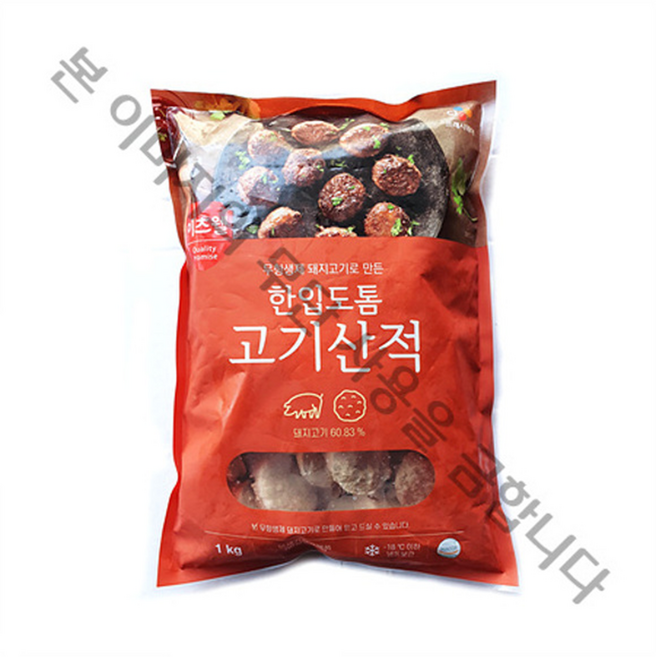이츠웰 무항생제한입도톰고기산적, 1kg, 1개