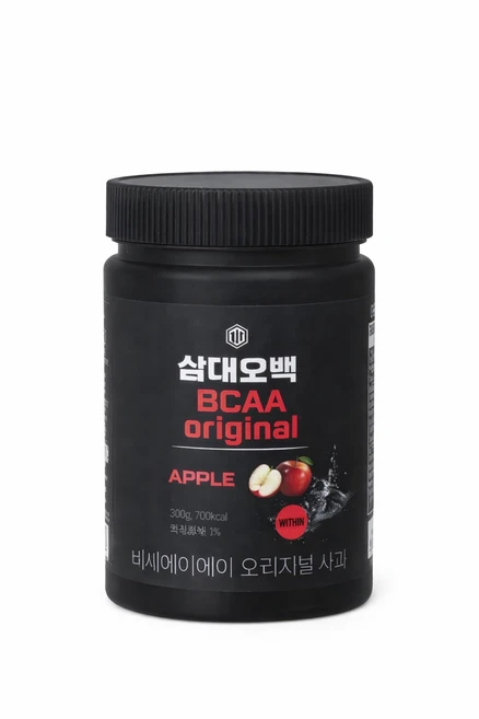 삼대오백 BCAA 사과맛 헬스보충제 300g 1개 - 쿠팡