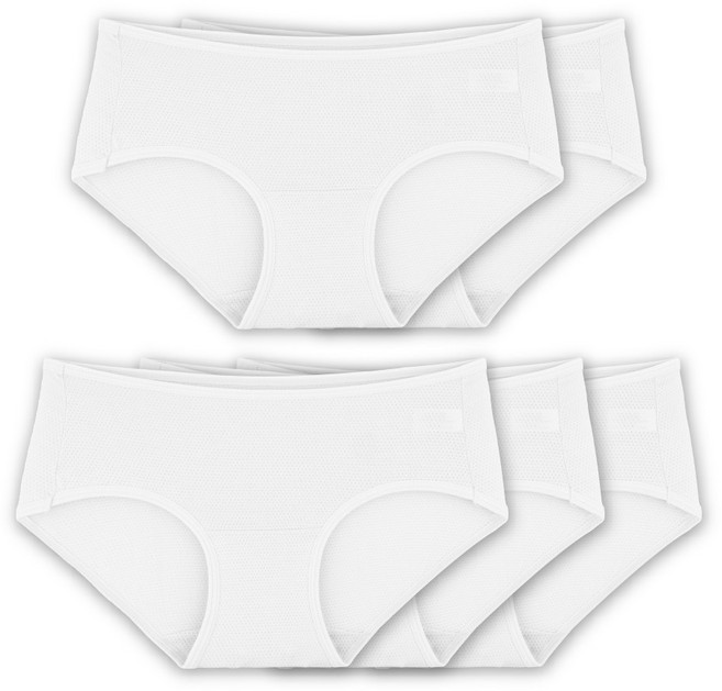 [애프터문] 메쉬 뱀부 팬티 5매 세트 m3601s