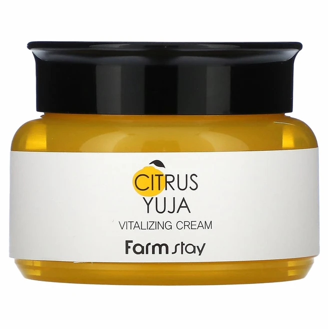 Farmstay 시트러스 유자 활력 크림 100g(3.52oz) FSY-14494 - 쿠팡