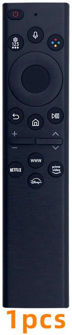 삼성 스마트 TV RMCSPB1EP1 QN65QN900AFXZA QN55Q80AAFXZA 태양 음성 원격 제어 BN59-01386D TM2280E 예비 품목과 호환, 1개, 01386D