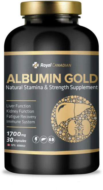 캐나다 로얄 캐네디언 알부민 골드 ALBUMIN GOLD 1700mg 해외 직구, 200정, 3개