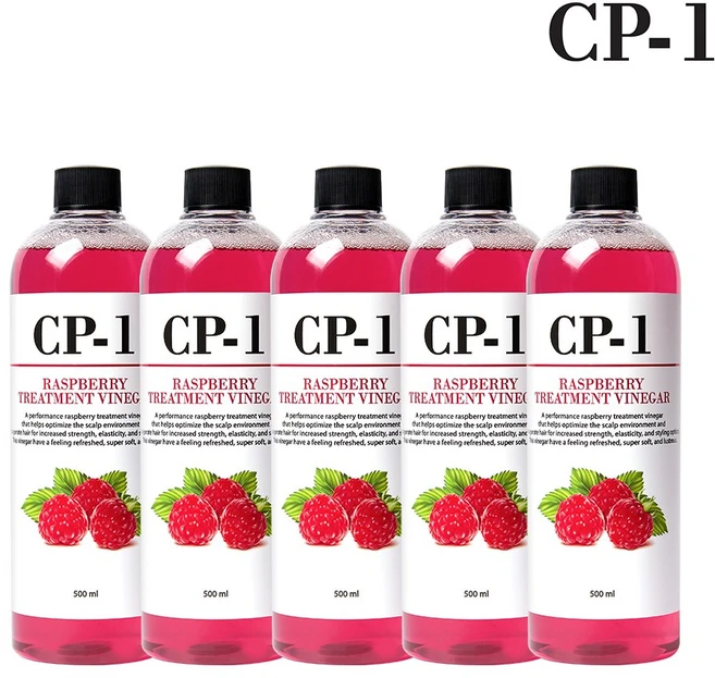 CP-1 라즈베리 헤어식초 500m 5개, 500ml - 쿠팡