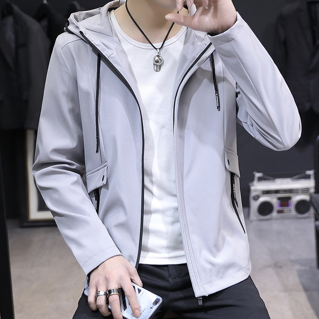 M-7XL大尺碼防風防水騎士外套 - 大衣外套 機車外套 男工裝外套