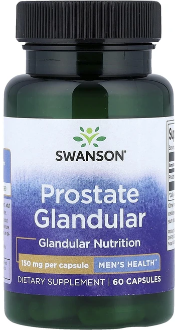 Swanson 전립선 150mg 캡슐 60정, 1개 - 쿠팡