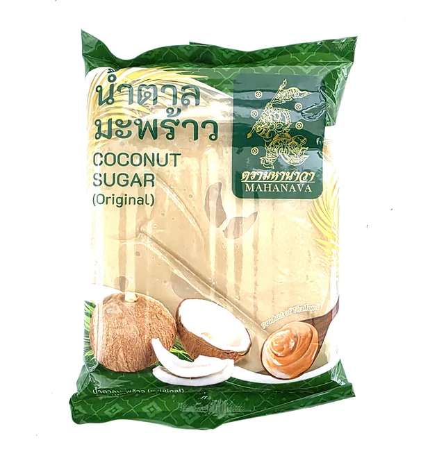 MAHANAVA 코코넛 슈가 팜슈가 오리지널 coconut sugar 코코넛꽃액즙100%, 500g, 1개 - 쿠팡