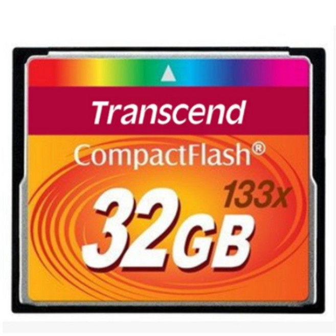 트랜센드 전문 메모리 카드 SLC 고속 CF 카드 133x 컴팩트 플래시 카드 128GB 64GB 32GB 16GB, 08 1GB, 1개