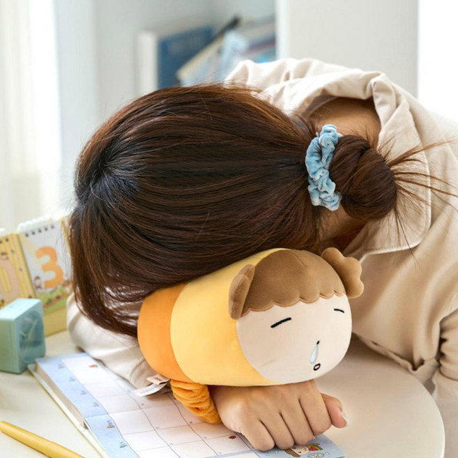 홈앤키즈 마루는강쥐 낮잠 팔쿠션 팔베개 낮잠베개 낮잠쿠션 책상베개 손목베개 책상베개