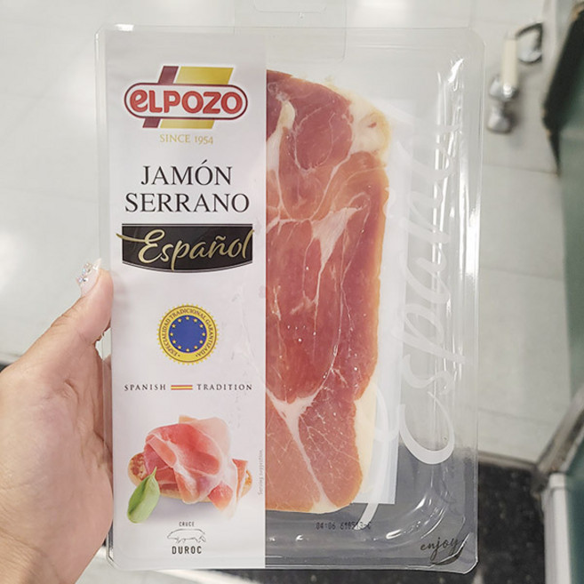 엘포조 하몽세라노슬라이스, 2개, 60g