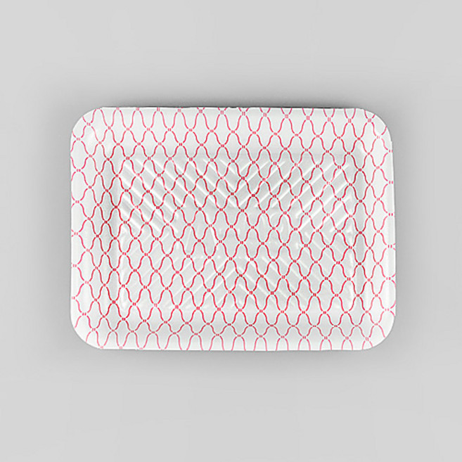 PSP 트레이 99호 적그물 정육용 수산 삼겹살 육류포장용기, 600개