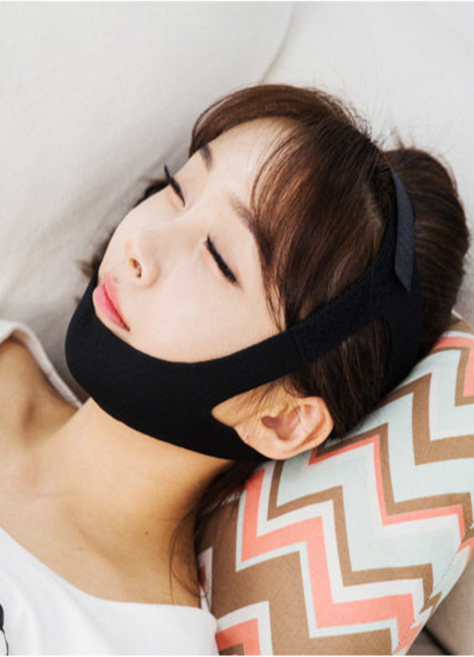 무체르 입벌림 방지 얼굴밴드 고탄력, 1개