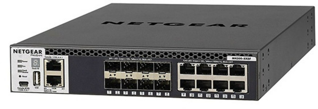 [NETGEAR] 넷기어 XSM4316S [L3스위칭허브/10G UTP 8포트 +10G SFP 8포트/랙마운트가능], 1개