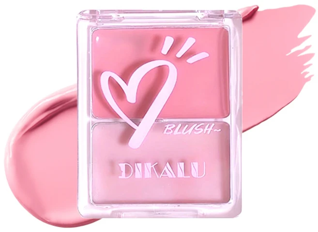 미나미 DIKALU Blush 2color 두가지 컬러 러블리 크림형 치크 블러셔 M214, 1개, #01 Peach Pearl - 쿠팡