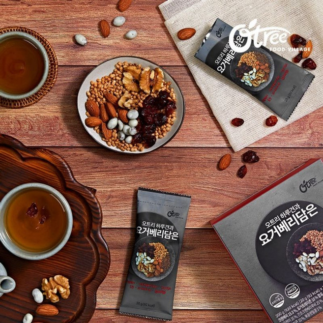 오트리 하루견과 요거베리담은, 10개, 20g