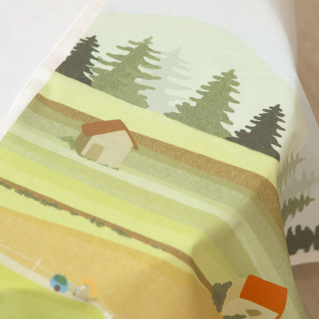 따뜻한 풍경 패브릭 포스터 1개