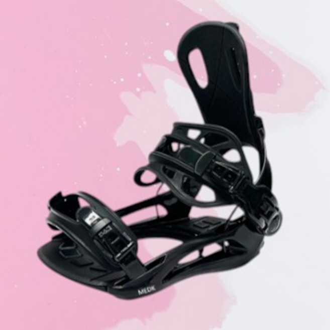 ssy 바인딩 스노우보드 고정기 보드바인딩 헤드 버튼 스키 남자 여자 노보드바인딩, 1개, 퀵 릴 그레이화이트