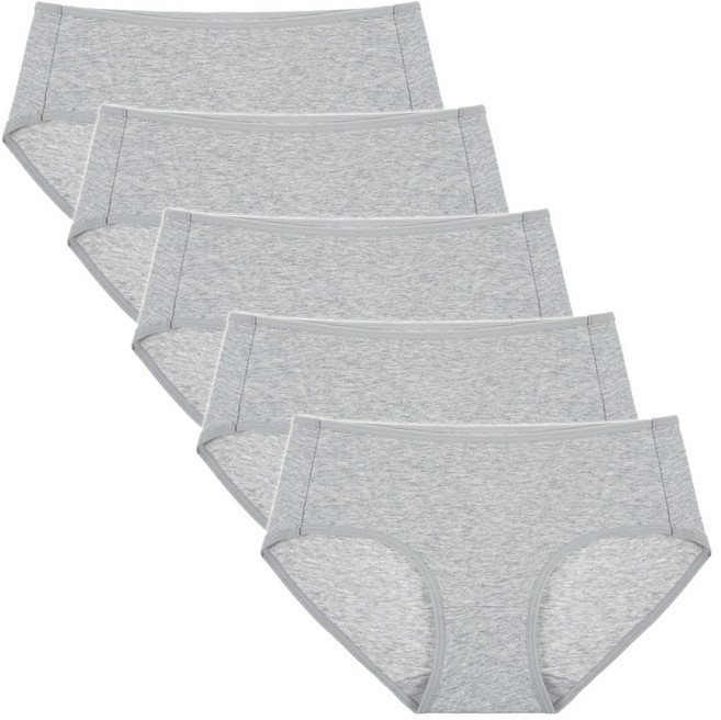 엘라운지 M~5XL 초빅사이즈 면스판 팬티 5매세트