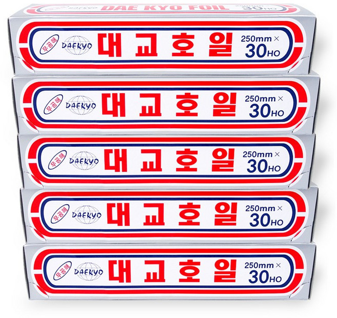 대교호일 250mm X 30호, 9m, 5개