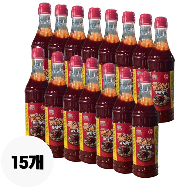 예그린 골뱅이 소면 무침 소스 양념, 1kg, 15개