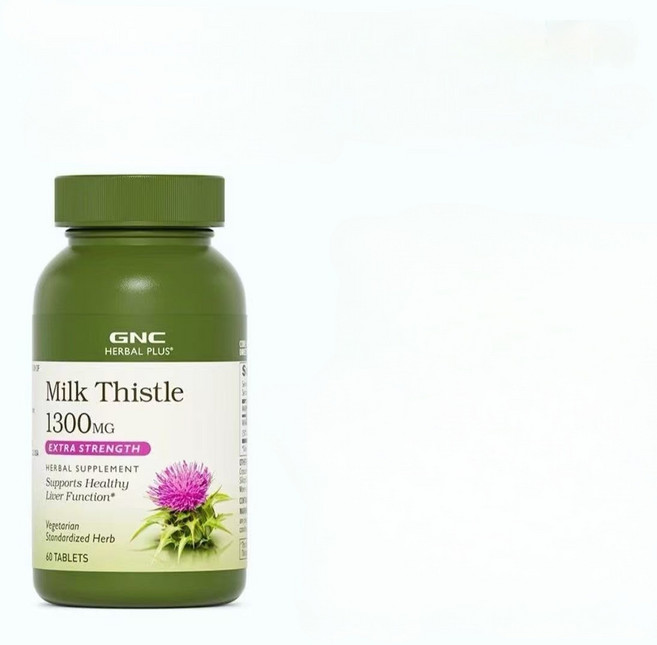 GNC 밀크 씨슬 1300mg 엑스트라 스트렝스 캐플렛, 60회분, 3개