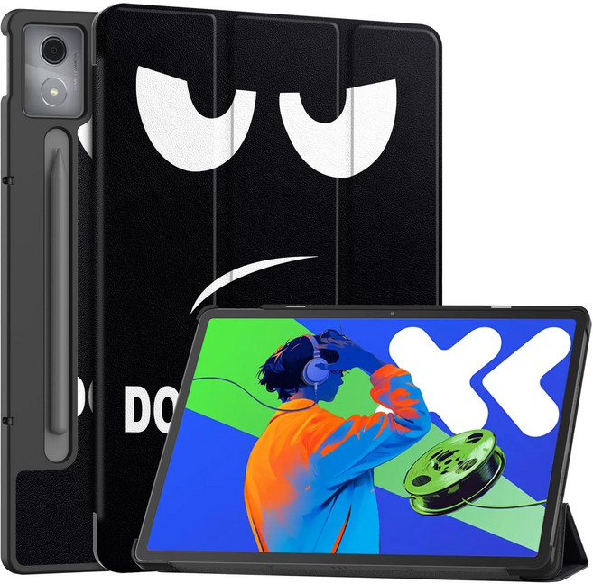 Slim Smart Case For Lenovo Idea Tab Pro / Xiaoxin Pad Pro 2025 12.7" Hard Back Cover TB373FU/TB375FC, Don't Touch Me