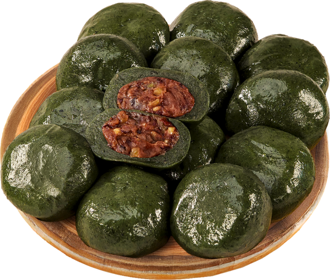 명가삼대떡집 저당 팥앙금 견과류 가득한 쑥 호두 찹쌀떡 개별포장, 1개, 1kg
