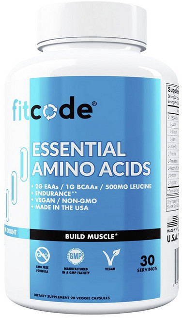 핏코드 필수아미노산 베지캡슐, 1개, 90정