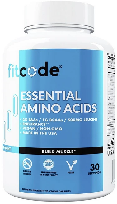 핏코드 필수아미노산 베지캡슐, 1개, 90정 - 쿠팡