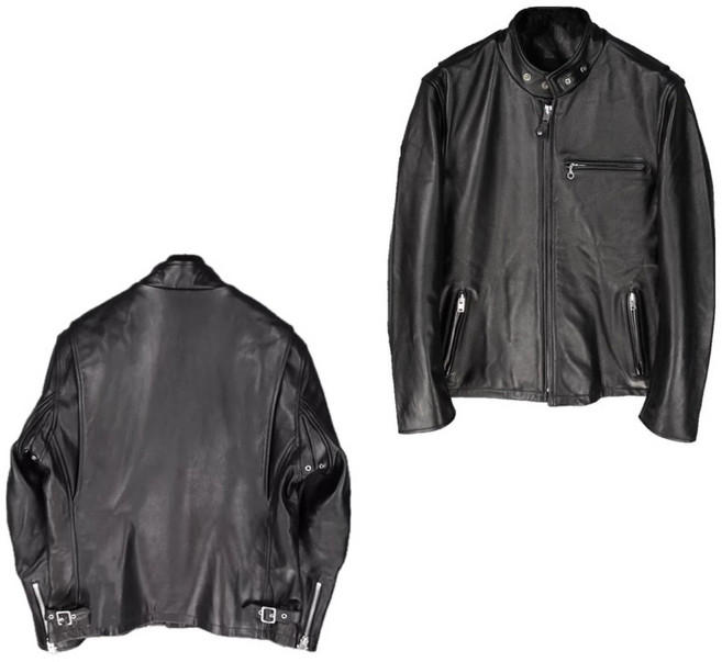 Folklore Classic Cafe Racer 馬皮騎士立領皮衣 真皮外套 - Schott641風格