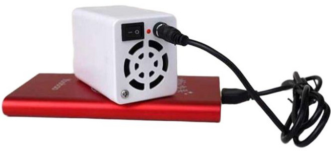 USB 온풍기 휴대용 미니 차박 히터 차량용 충전식 캠핑 난로, 5V (USB 포트용)