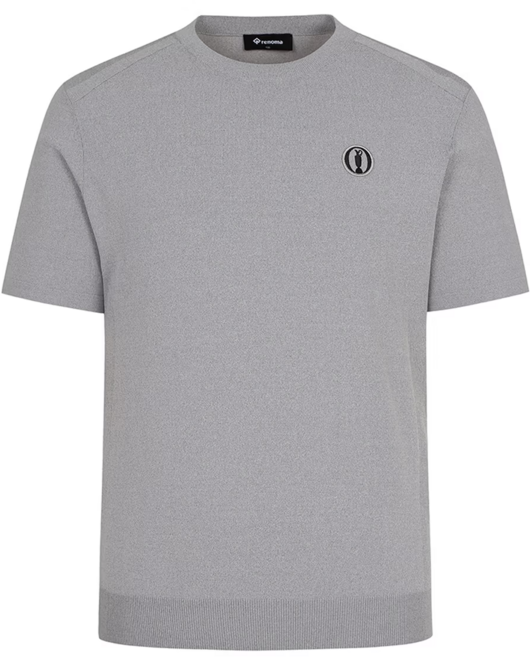 레노마골프(NC유성점) 남성 여름 THE OPEN 등판로고 라운드 반팔 니트 RMSRO2202